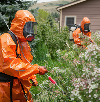 Professional Pest Control Treatment